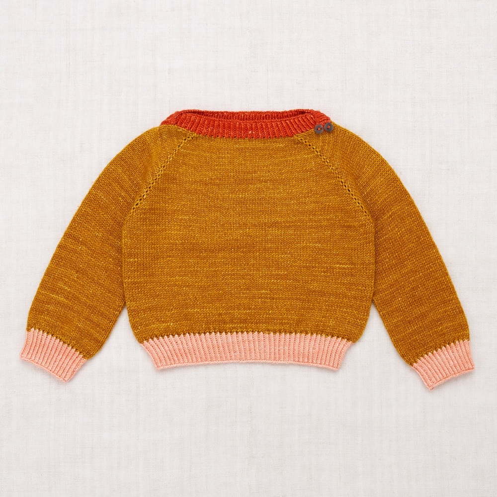 Misha and puff kids sweater 4-5y wool